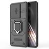 For Xiaomi Redmi Turbo 3 5G/Poco F6 5G Case Kickstand PC+TPU Phone Cover Sliding Lens Protection