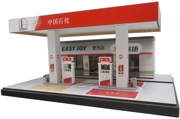 

FREESTYLE Коллекционер SHOUCANGJIA Диорама АЗС SCJ88005 1/64