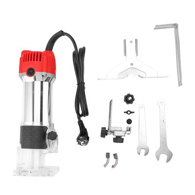 Wood Router 800W 30000RPM ABS Aluminum Compact Electric Wood Trimmer Router Tool for Woodworking