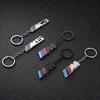Metal M Logo Car Keychain Keyring For BMW X1 X2 X3 X4 X5 X6 F48 G80 E84 E83 G01 G11 G07 G86 Key Chain Buckle Pendant Accessories bzdn55