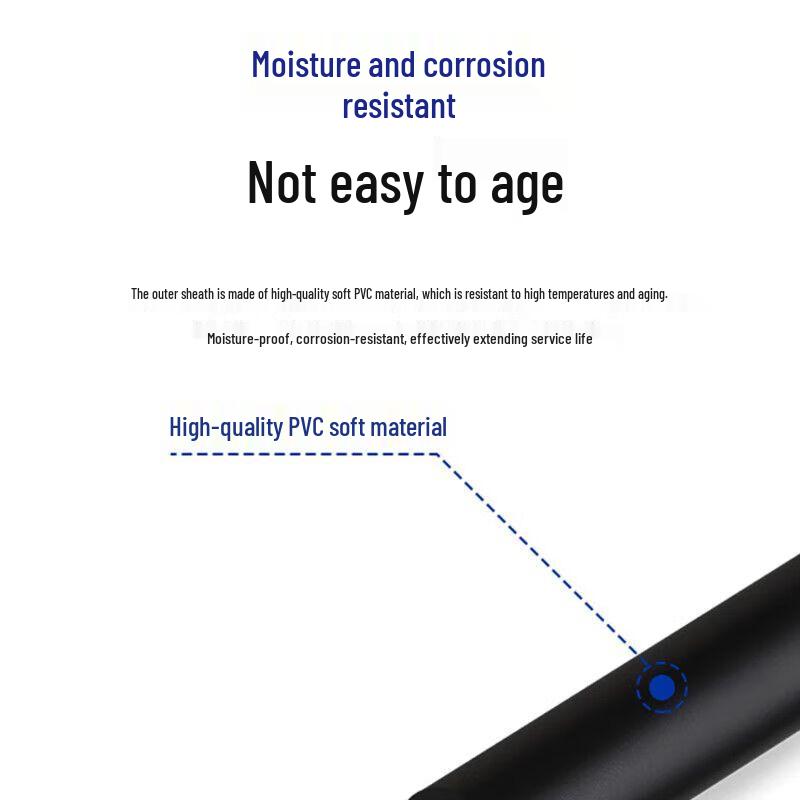 GMLANDON 6mm² 2-Core Flexible Copper Power Cable