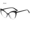 Anti Blue Light Cat Eye Glasses Frames Women Fashion Print Eyeglasses Frame Female  TR90 Computer Eyewear Diopter