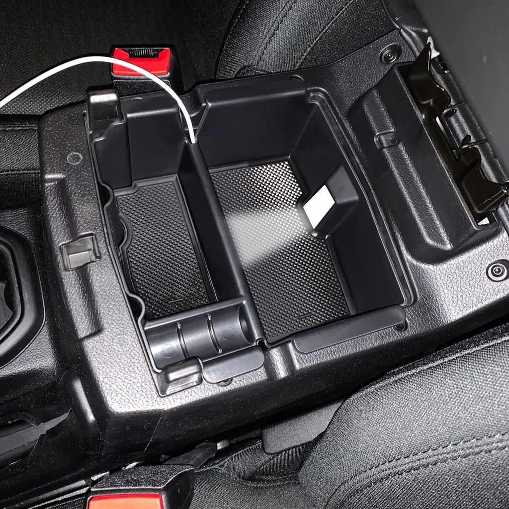 TACOBRO Center Console Organizer Compatible With Jeep Wrangler JL And JLU 2018- 2024 2025 Accessories, Gladiator JT Truck   -2025 Ert Tray Armrest