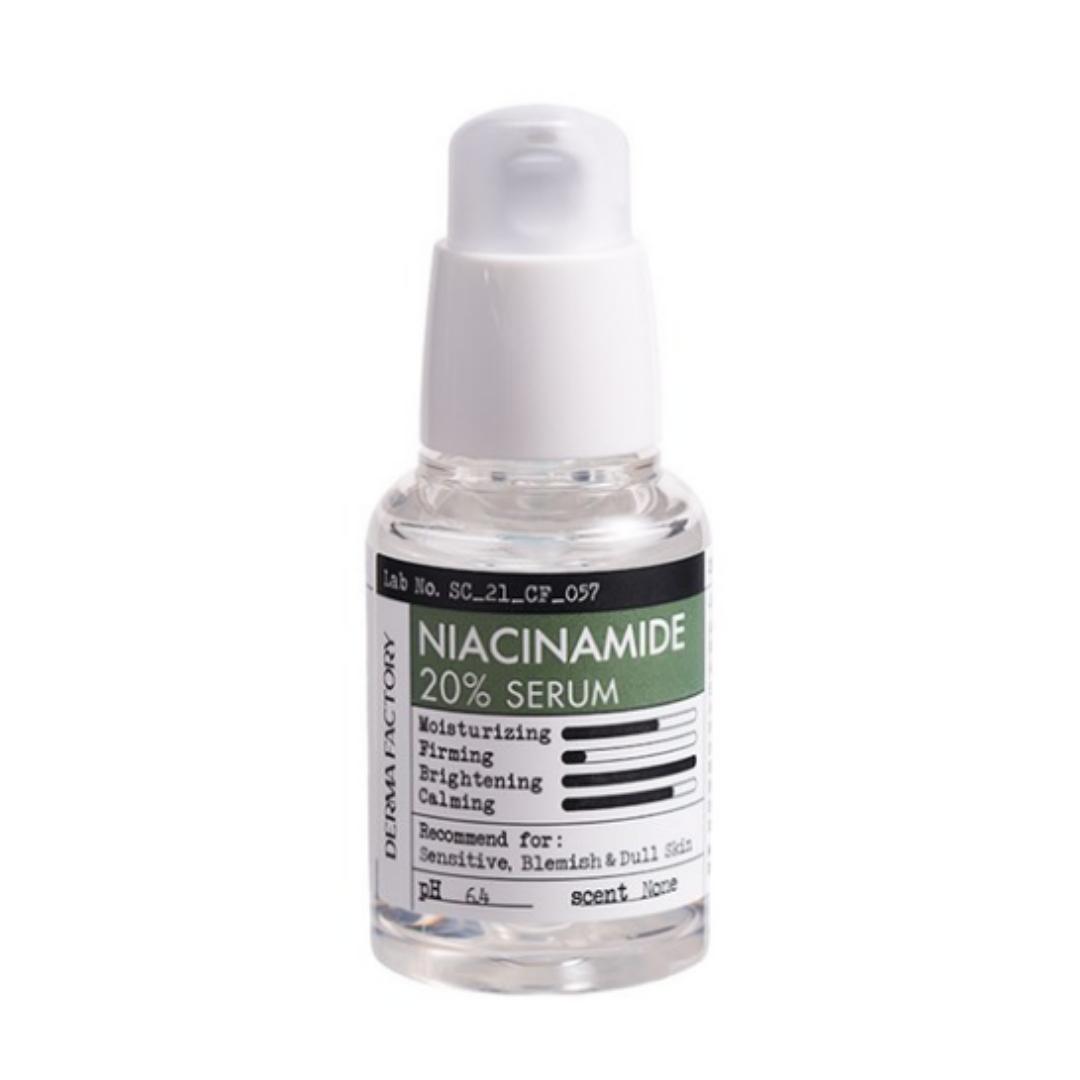 

Сыворотка DermaFactory с 20% ниацинамидом, 30 мл, 1 шт.