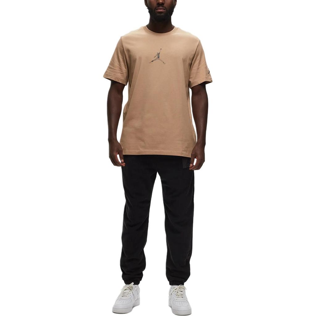 New Jordan T Shirts Men's Brown FD7029-200