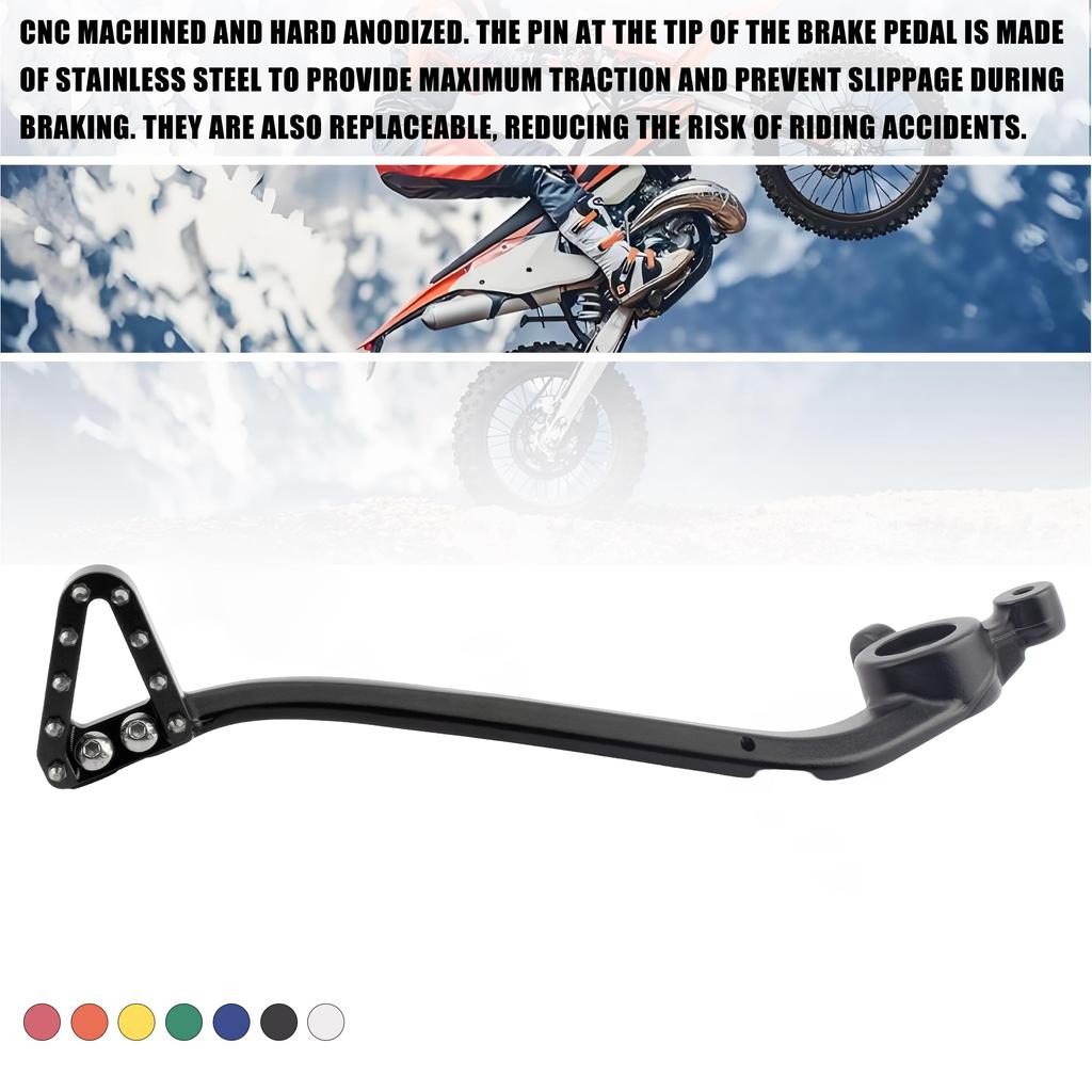 For KTM EXC EXCF Motocross CNC Rear Foot Brake Lever Pedal Parts XCF XCW SXF 2008-2015 Enduro Dirt Bike