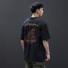 American Heavy Men'S Short-Sleeved T-Shirt Pure Cotton Printing Trendy Brand Thin Loose Large Size Men'S T-Shirt