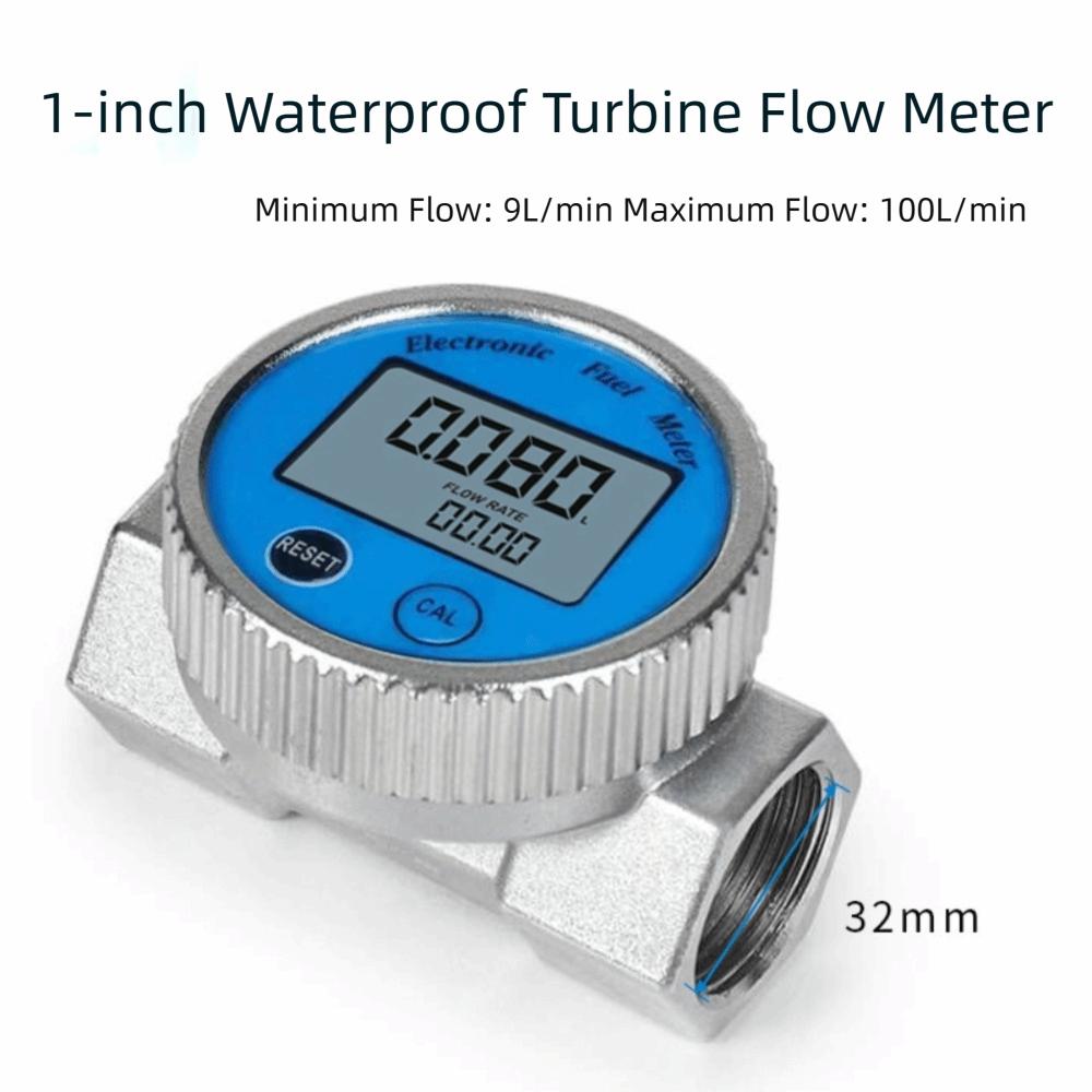 Digital Flow Meter High Accuracy Fuel Flow Meter Turbine Flowmeter  Industrial Injection Pipeline