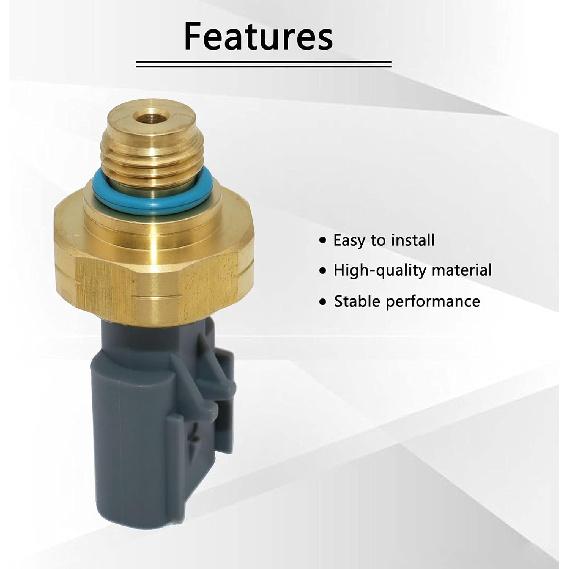 4928594 Exhaust Gas Pressure Sensor EGR Replacement for Cumm ISX ISM ISC ISB ISL Diesel Dodge Ram 2500 3500 6.7L 4921746 4087989