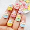 30Pcs Cute Mini Cartoon Ice Cream Cake Nail Art Resin Designer Charms DIY Craft For Nail 3D Decorations Jewelry