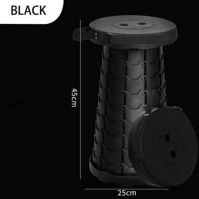 Folding Stool, Portable Telescoping Stool, Lightweight Collapsible Camping Stool , Retractable Stool Folding Seats