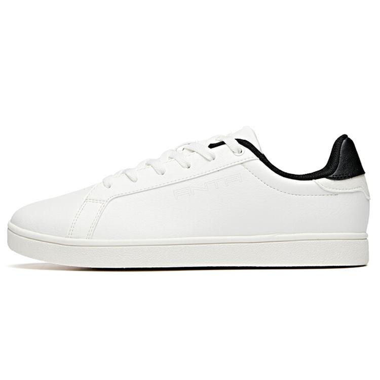 

Новая коллекция Anta Life Низкие кеды для скейтборда Мужские Белые Черные 112018064-1 43