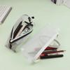 Mesh Pencil Bag High Value Primary School Students Use Simple Portable Simple Transparent Pencil Bag Large Capacity Stationery Bag
