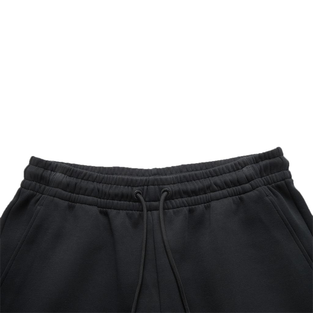 Li Ning Wade Series Loose Letter Cuffed Knitted Sports Pants Men bottoms Black AKLU215-1