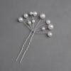 Pearl Hair Pins Pearl Crystal Bobby Hair Pin Wedding Hair Accessories Pearl Shaped Hair Pins For Brides Bridesmaids Women
