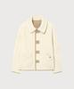Covernat Woman Reversible Shearling Jacket Beige