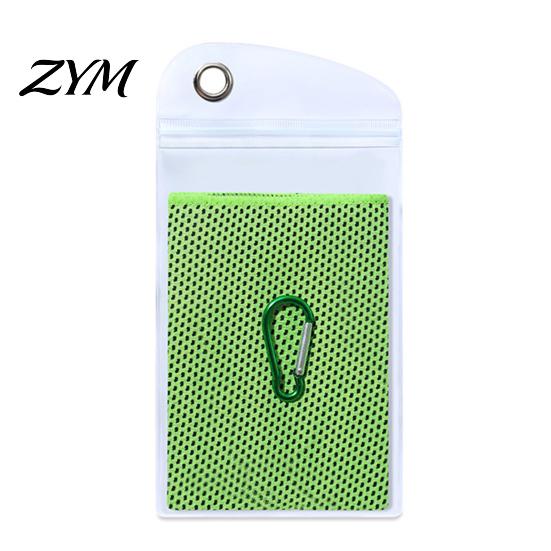 Yoga Exercise Towel 90x30cm Cooling for Face, Chilly Sports with Storage Bag Outdoor Gear And Carabiner, Portable Cold Neck Wrap Workout Recovery Gym
