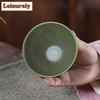 120ml Yixing Zisha Douli Lotus Teacup Zen Tea Bowl Sample Tea Cup Tea-tasting Smelling Cup Chazhan Master Cups Cha Decoration