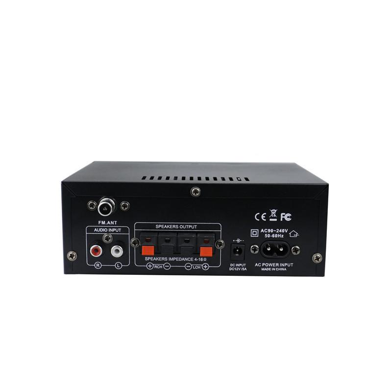 AK45 Two Channel Digital Amplifier Bluetooth HIFI Audio Stereo Power Amplifier Home Karaoke Subwoofer Sound System