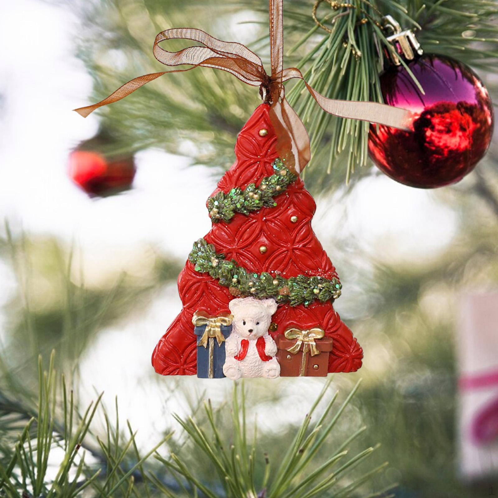 

Christmas Pendant Hanging Ornament Multipurpose Xmas Decor Photo Props for Party Bedroom Style D