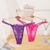 Sexy Lace Underwear Women Low Rise Adjustable Waist Thongs G-String Female Breathable Comfortable Lingerie