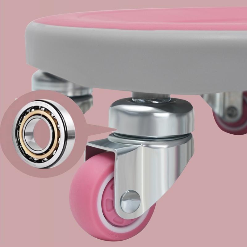 Six Wheels Roller No Noise Abdominal Wheel For Arms Waist Belly Core Exercise Gym Fitness Equipment Muscle Training