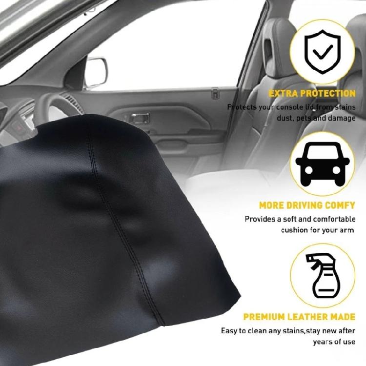 Comfortable And Stylish Center Console Armrest Protector Cover For F150 2015-2019 Central Storage Box Mat