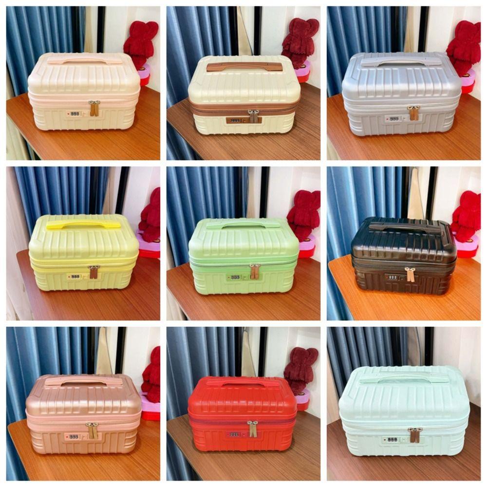 Large Capacity Cosmetic Case Fourteen Inch Handheld Luggage Makeup Box Frequent Flyers