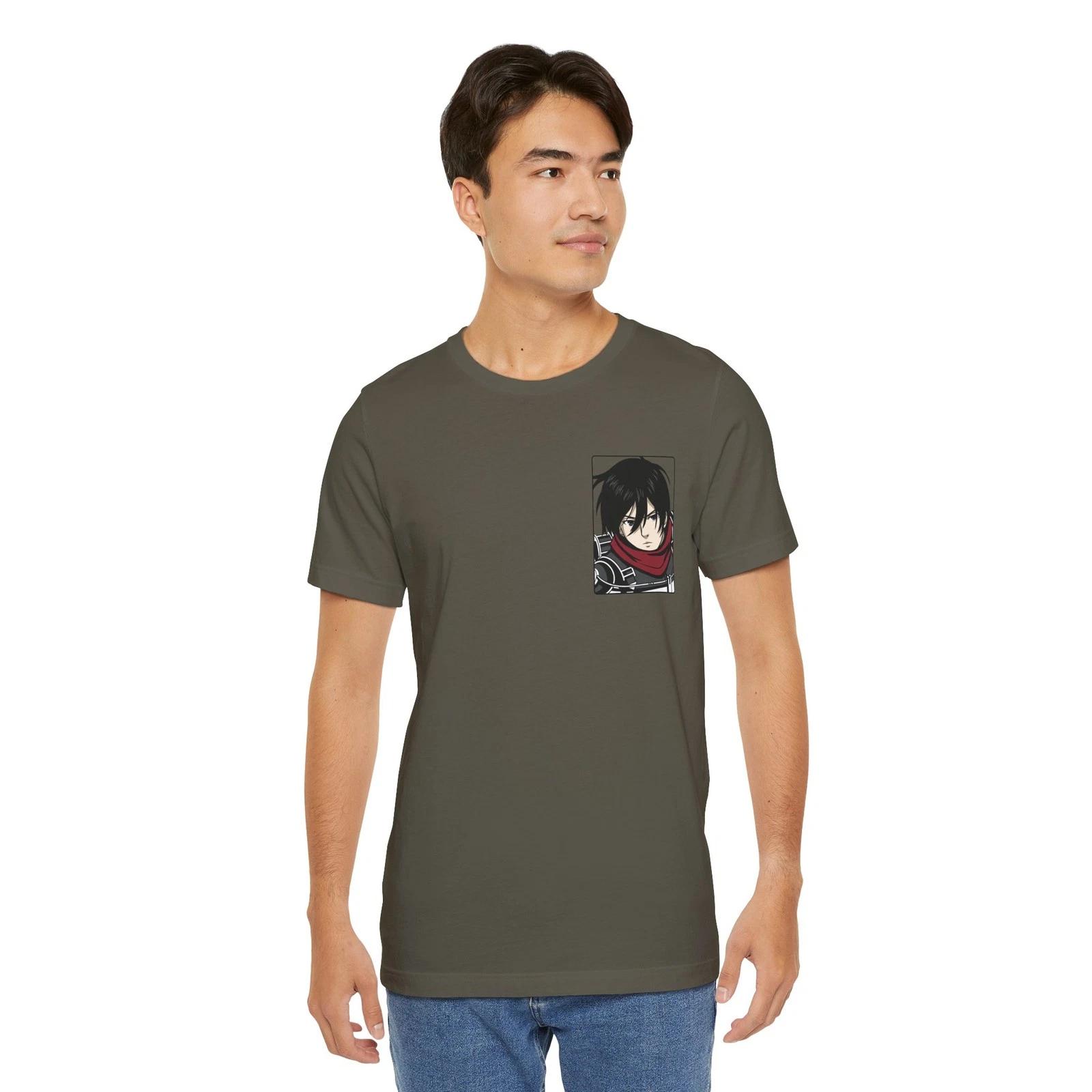 

Attack on Titan Mikasa Fan Art Graphic Tee 3XL