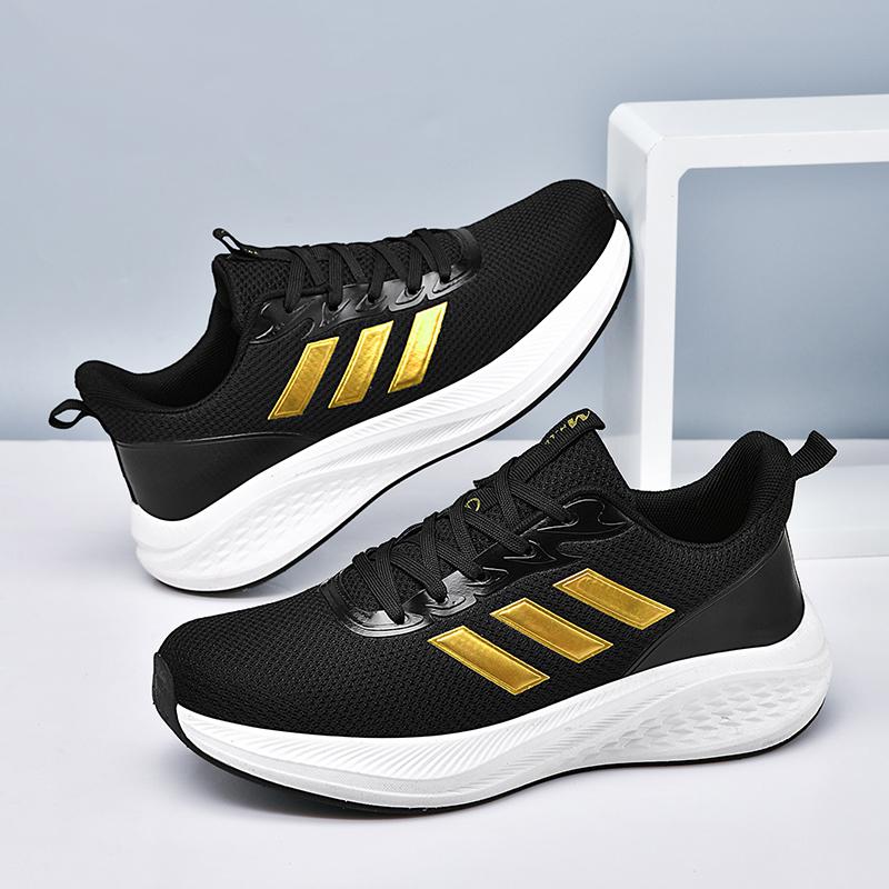 Ny Mode Herr- och Dam Fyra Säsonger Lågskurna Bekväma Skor Andningsbara Casual Löparskor