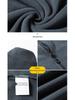 Men's Autumn Loose Fit Half-Zip Sherpa Fleece Pullover Sweatshirt