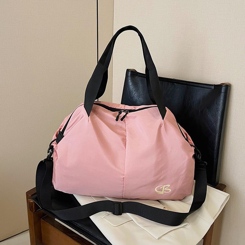Short-haul Travel Bag, Large-capacity and Lightweight Swimming Fitness Bag, Wet and Dry Separation, Japanese Sports Bag, Women's Handbag.