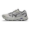 Mizuno Racer Adv Sport all'Aperto Resistenti Antiscivolo Suola Spessa Comode Scarpe da Corsa Basse Unisex Sneaker Grigio Chiaro D1GH241222