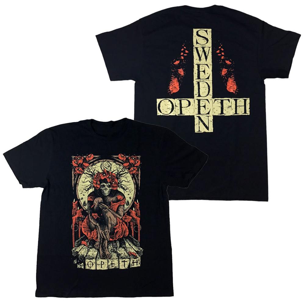 

Hot New Opeth Band Sweden 2 Sides Gift Xmas Black S To 5XL Shirt CK107 Unisex T-Shirt 5XL різнокольоровий