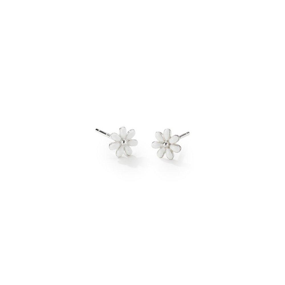 925 Silver Flower Mini Earrings