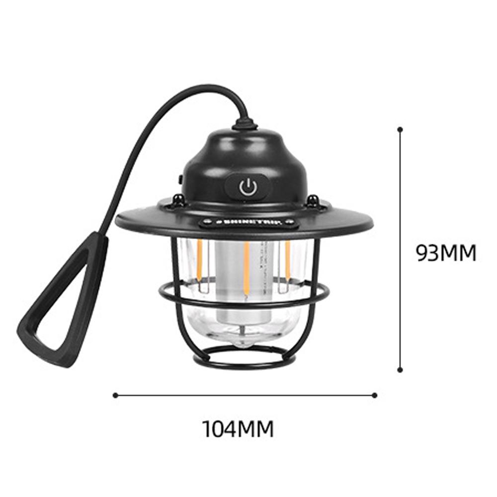 Lampada da campeggio senza fili Lanterna per atmosfere domestiche con luce sospesa portatile per esterni
