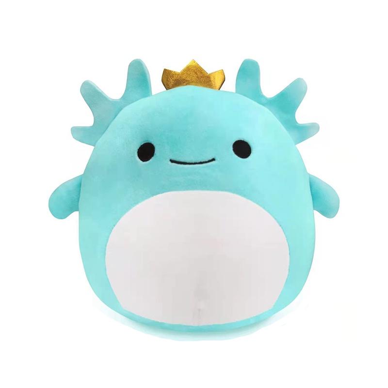 Cuddly Squishmallow Plush Axolotl Doll Kids Xmas Birthday Gift