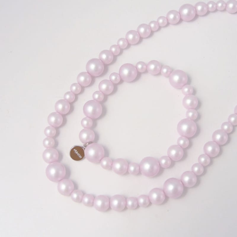 Objet213 Bubble Metallic Pink Bracelet