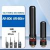 Abbree Ar-806+ Dual Band Mini Antenna Sma-Female Vhf Uhf 10W High Gain For Uv-5R Mini Uv-21 Pro Uv-32 888S Two Way Radio
