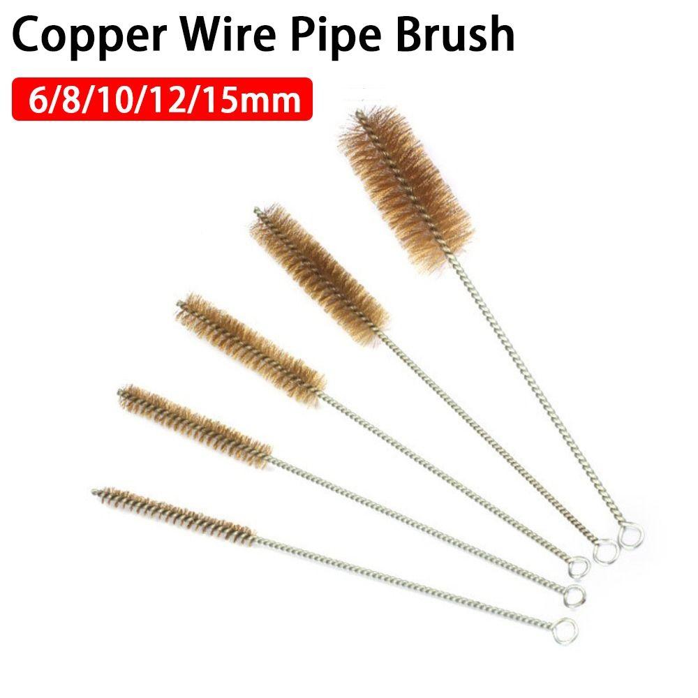 Entstaubung Kupferdraht Rohrbürste Rostentfernung Kupferdrahtbürste Tragbare Drahtbürste
