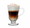 Elegant Glass Stemmed Latte Mug 1pc Siena