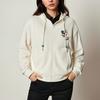 Puma Felpa Sportiva con Cappuccio Lavorata a Maglia con Motivo Cartone Animato Anime Serie Cny Felpa da Donna Bianco Sporco 627272-65