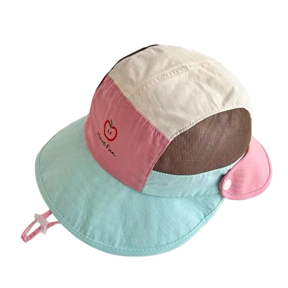 Quick-Dry Kids Bucket Hat Summer Beach Hat Travel Sun Cap Boys Girls 1