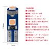 T5 LED Meter Bulb Panel Bulb Air Conditioner Bulb Wedge Bulb Red Dashboard Meter Instrument Panel Air Conditioner Panel Room 12V Car Motorcycle 3