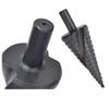 Spirals Grooved Peeling Drill with Round Shank, Sheet Metal Drill Bit, Step Drill for Metal, Taper Drill Diameter 4-32mm