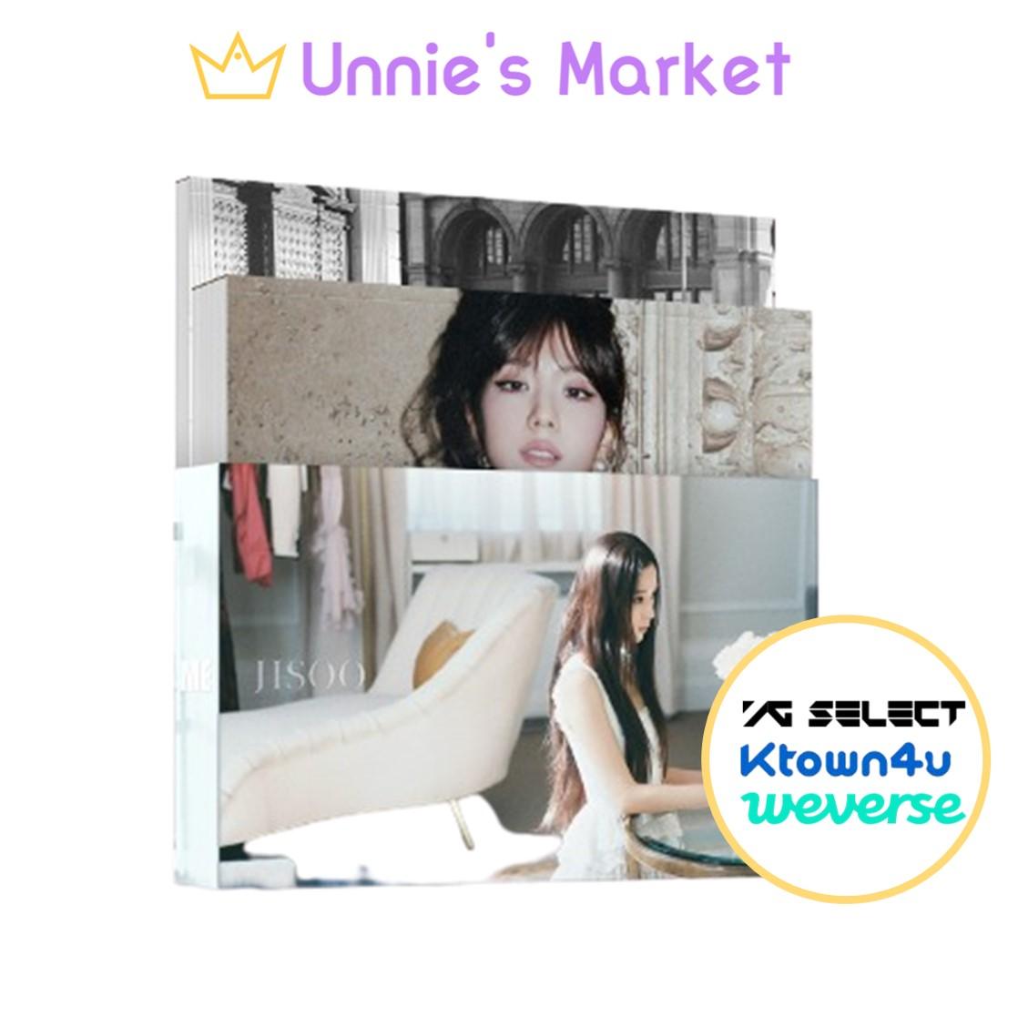 

JISOO(ЧЕРНЫЙ РОЗОВЫЙ) [ME] Специальное издание фотокниги + бесплатный подарок