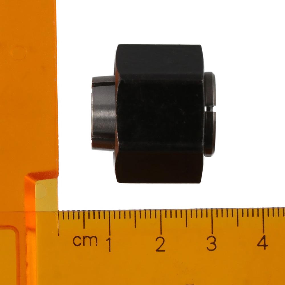 Steel Router Collet Replacement Silver Carving Machine Collet Durable Router Collet  Worker