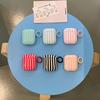 Hanfeng Ins Simple Striped AirPods 1 Generation Earphone Case for Apple Bluetooth Headset 1st Generation Pro1