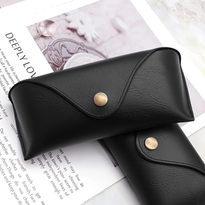 1Pc Portable Hook Glasses Pouch, soft protective eyeglass case. Fashion sports design, lightweight and compact for daily use