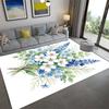 2025 New Flower Carpet Rug for Living Room Bedroom Home Sofa Decoration,Kids play Non-slip Floor Mat